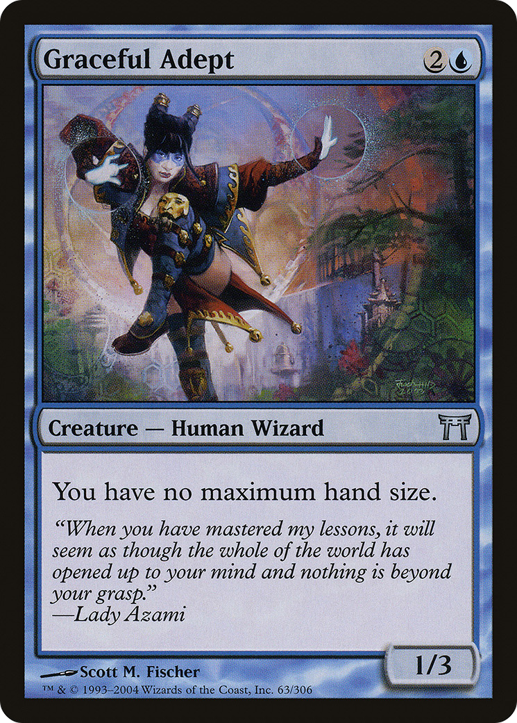 Graceful Adept (063) Foil - Champions of Kamigawa