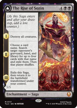 The Rise of Sozin (117) Foil - Avatar: The Last Airbender