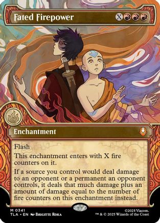 Fated Firepower (Showcase) (341) - Avatar: The Last Airbender