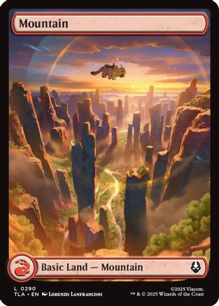 Mountain (290) Foil - Avatar: The Last Airbender