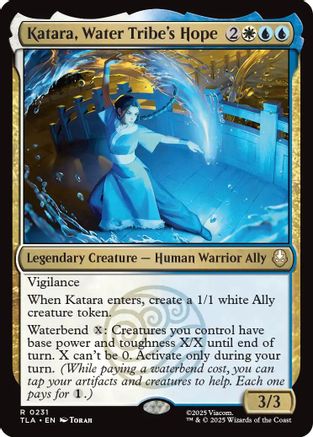 Katara, Water Tribe's Hope (231) Foil - Avatar: The Last Airbender