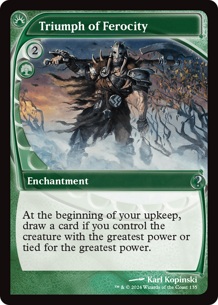 Triumph of Ferocity (135)