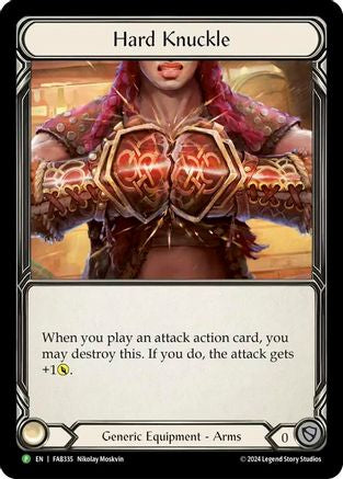 Hard Knuckle - FAB335 (FAB335) Cold Foil - Flesh and Blood: Promo Cards