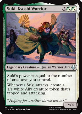 Suki, Kyoshi Warrior (243) Foil - Avatar: The Last Airbender