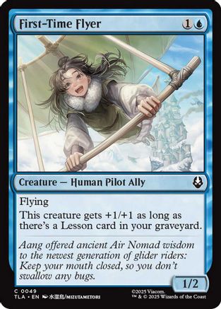 First-Time Flyer (049) Foil - Avatar: The Last Airbender