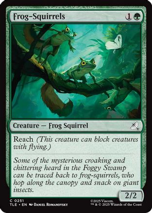 Frog-Squirrels (251) Foil - Avatar: The Last Airbender: Eternal-Legal