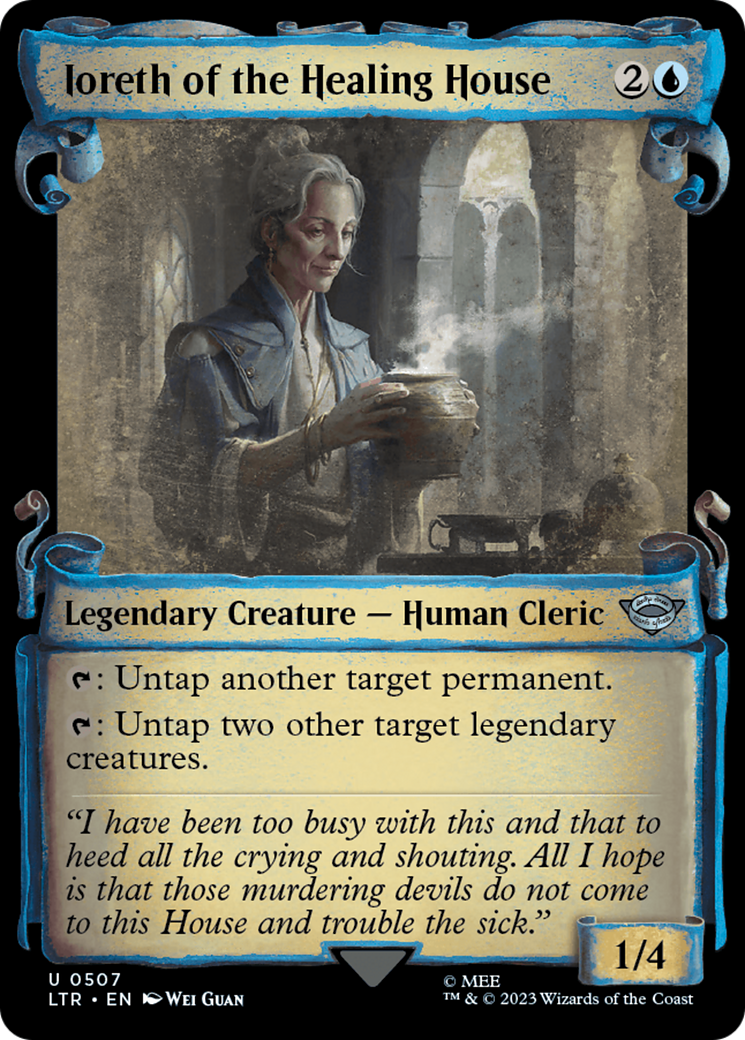 Ioreth of the Healing House (Showcase) (507) Foil - The Lord of the Rings: Tales of Middle-earth