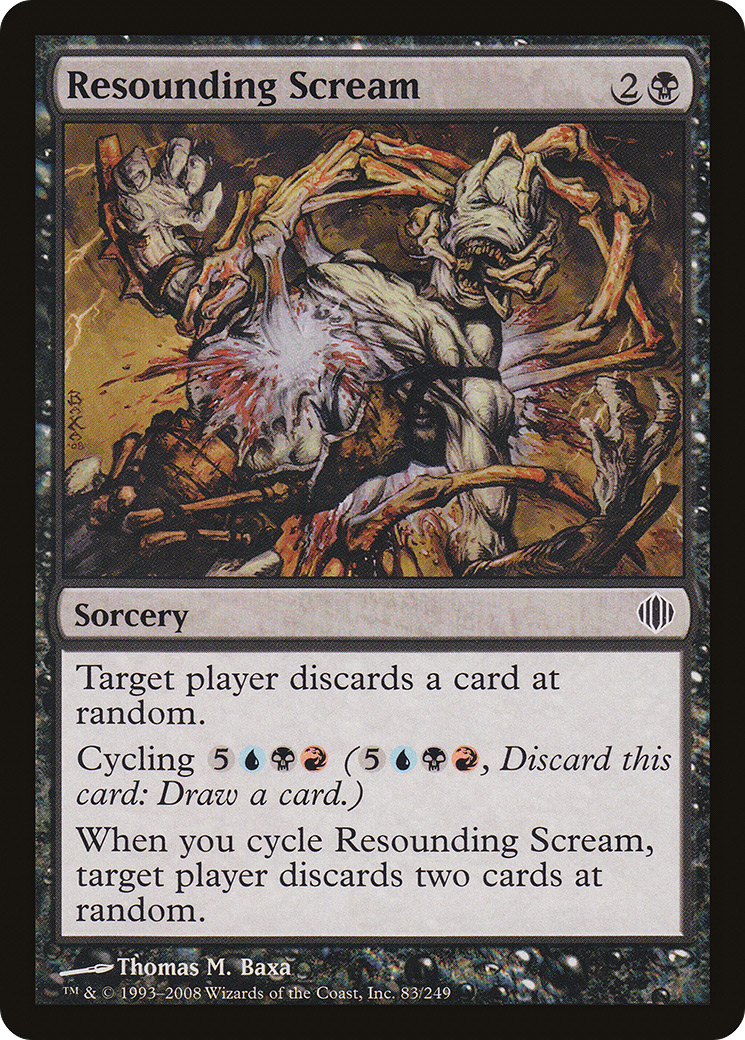 Resounding Scream (083) Foil - Shards of Alara