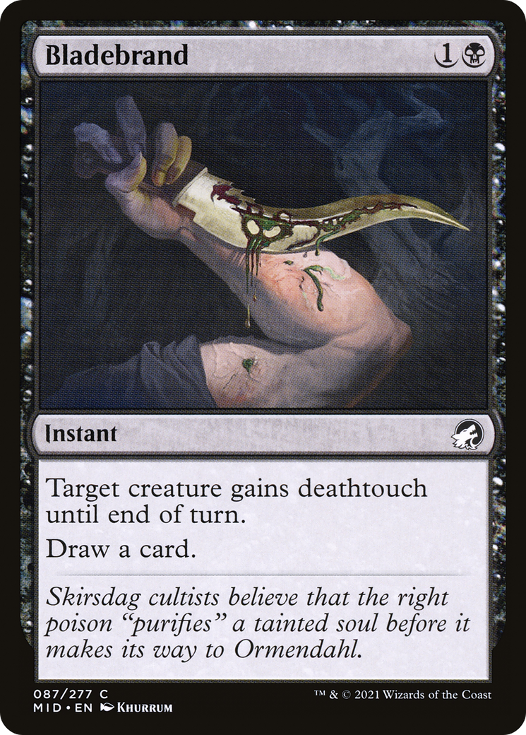 Bladebrand (087) Foil - Innistrad: Midnight Hunt
