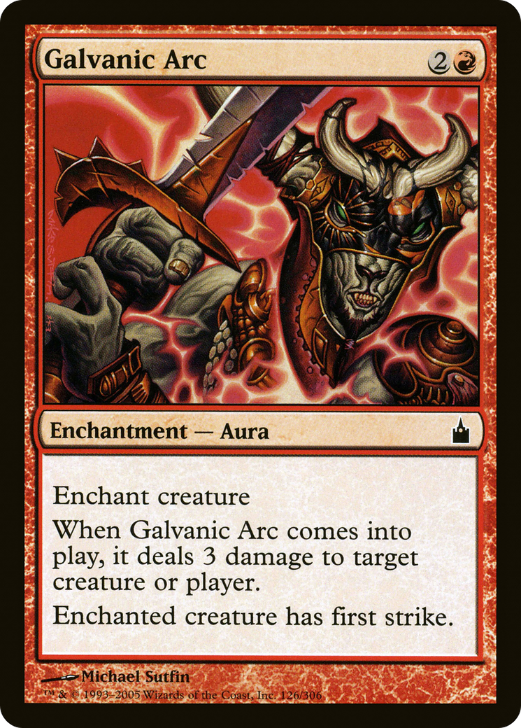 Galvanic Arc (126) Foil - Ravnica: City of Guilds