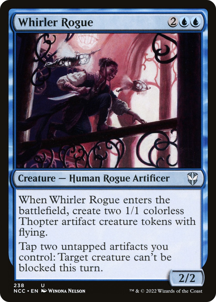 Whirler Rogue (238) - New Capenna Commander