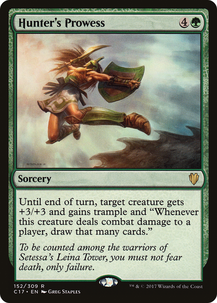 Hunter's Prowess (152) - Commander 2017