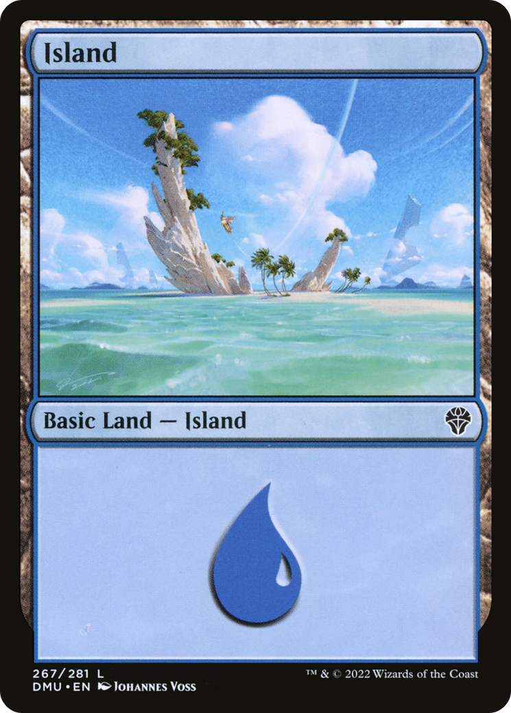 Island (267) Foil - Dominaria United