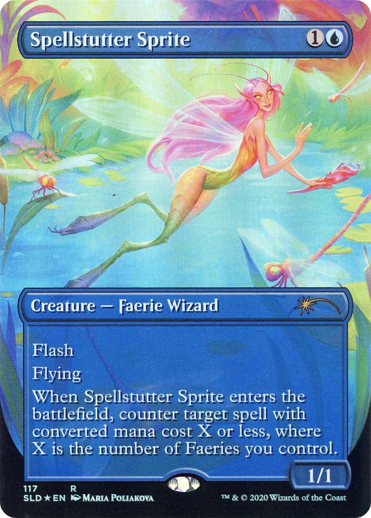 Spellstutter Sprite (117) Foil - Secret Lair Drop