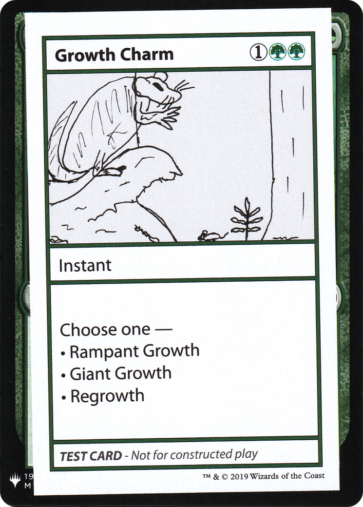 Growth Charm (077) - Mystery Booster Playtest Cards 2019
