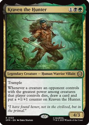 Kraven the Hunter (133) Foil - Marvel's Spider-Man