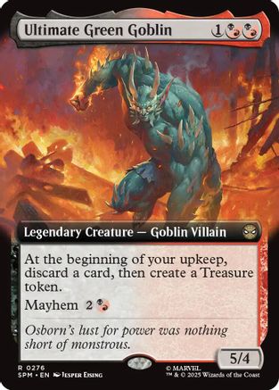 Ultimate Green Goblin (Extended Art) (276) Foil - Marvel's Spider-Man