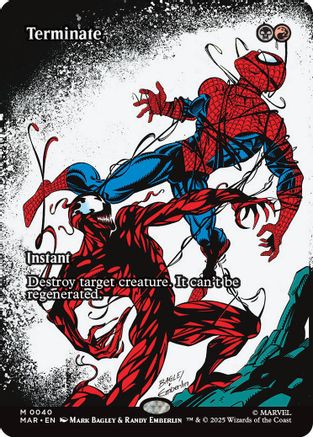 Terminate (040) Foil - Marvel Universe
