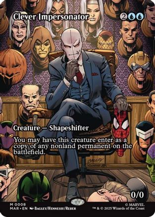 Clever Impersonator (008) Foil - Marvel Universe