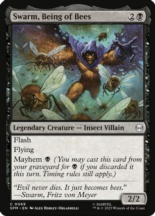 Swarm, Being of Bees (069) Foil - Marvel's Spider-Man