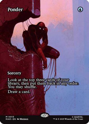 Ponder (013) Foil - Marvel Universe