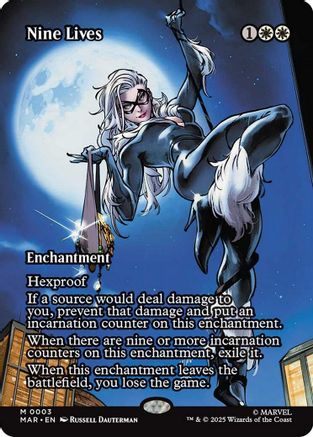 Nine Live (Borderless) (003) Foil - Marvel Eternal-Legal