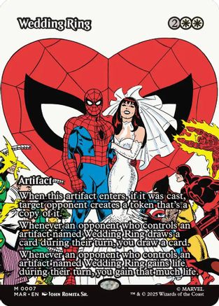Wedding Ring (007) Foil - Marvel Universe