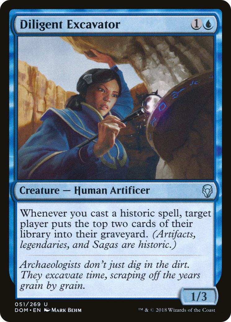 Diligent Excavator (051) Foil - Dominaria