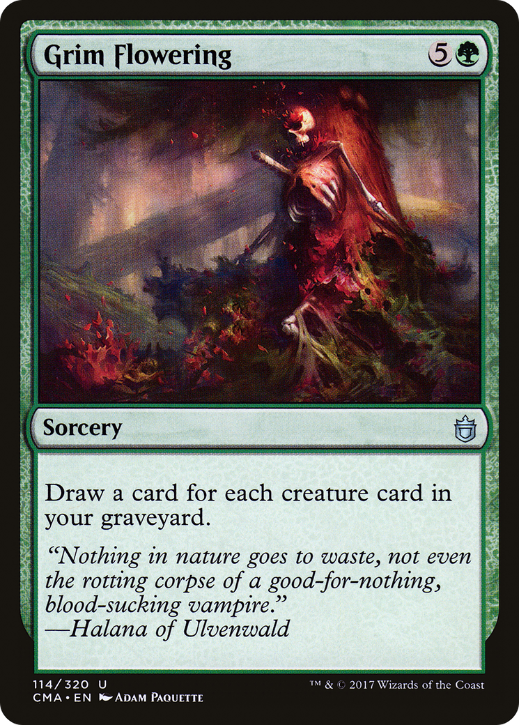 Grim Flowering (114) - Commander Anthology