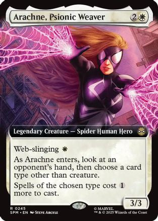 Arachne, Psionic Weaver (Extended Art) (245) - Marvel's Spider-Man