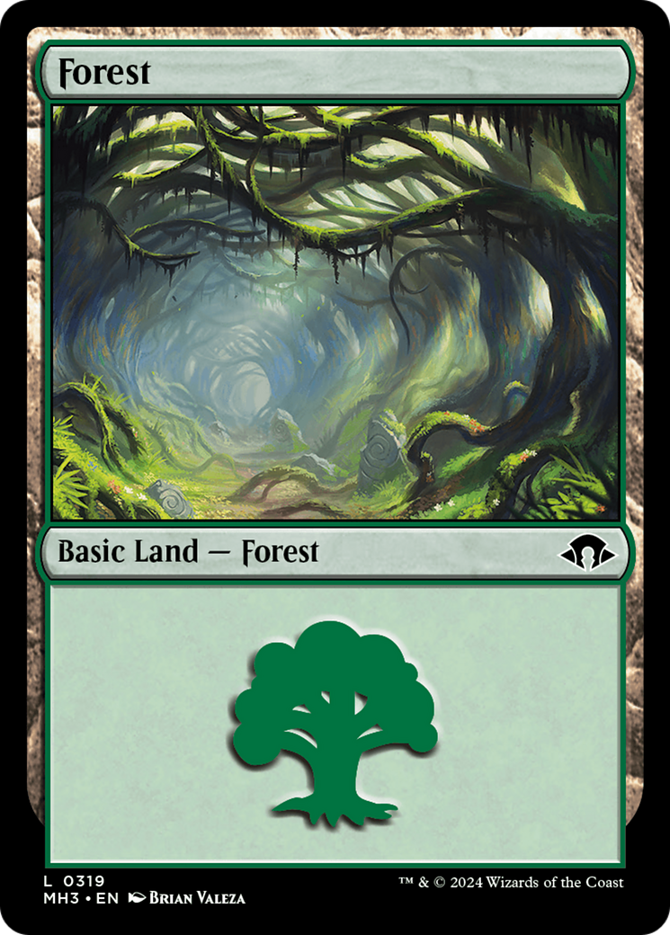 Forest (319) Foil - Modern Horizons 3