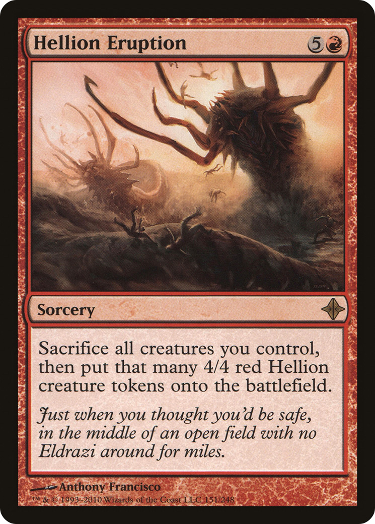 Hellion Eruption (151) Foil - Rise of the Eldrazi