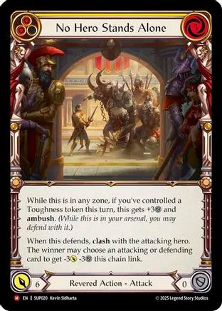 No Hero Stands Alone (SUP020) - Super Slam