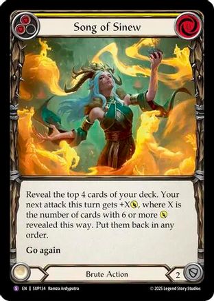 Song of Sinew (SUP134) - Super Slam