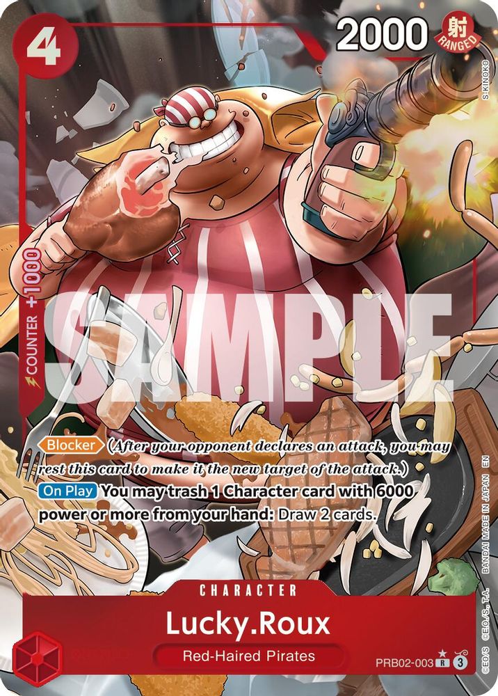 Lucky.Roux (Alternate Art) (PRB02-003) Foil