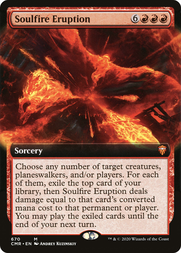 Soulfire Eruption (Extended Art) (670) - Commander Legends