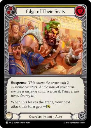 Edge of Their Seats (Yellow) (SUP202) - Super Slam