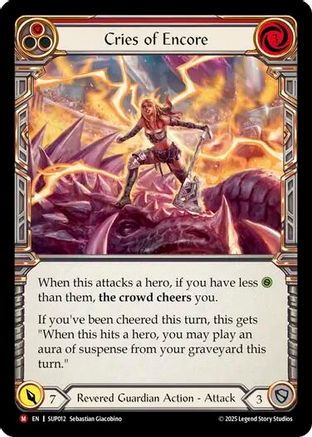 Cries of Encore (SUP012) - Super Slam