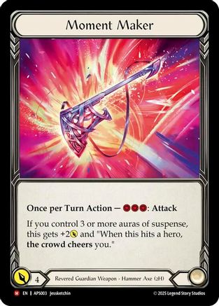 Moment Maker (APS003) Rainbow Foil - Armory Deck: Pleiades
