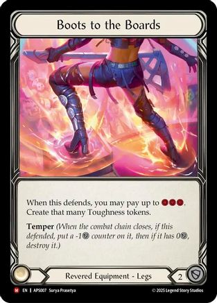 Boots to the Boards (APS007) Rainbow Foil - Armory Deck: Pleiades