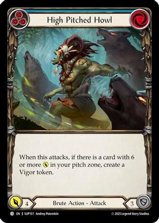 High Pitched Howl (Blue) (SUP157) - Super Slam