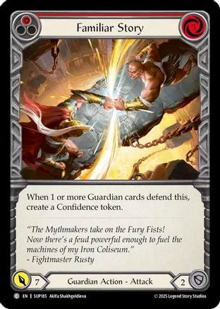 Familiar Story (SUP185) Rainbow Foil - Super Slam