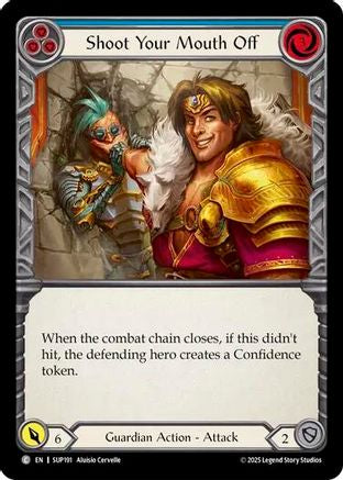 Shoot Your Mouth Off (Blue) (SUP191) - Super Slam