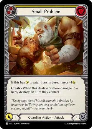 Small Problem (SUP193) Rainbow Foil - Super Slam