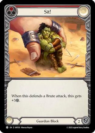 Sit! (SUP210) Rainbow Foil - Super Slam