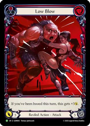 Low Blow (GEM093) Rainbow Foil - GEM Pack 3