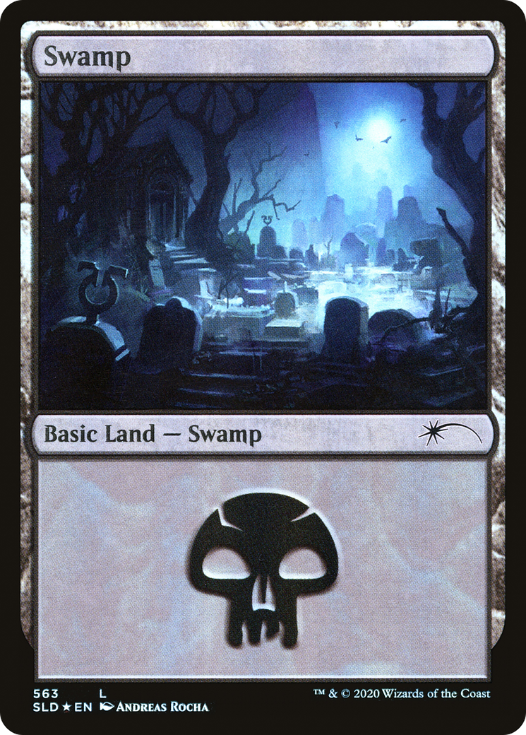 Swamp (563) Foil - Secret Lair Drop