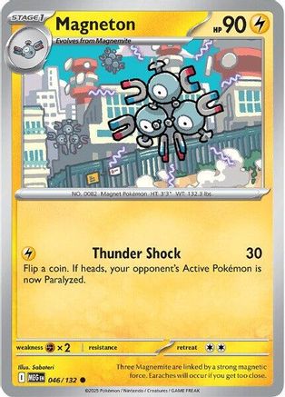 Magneton (46) Reverse Holofoil - Mega Evolution