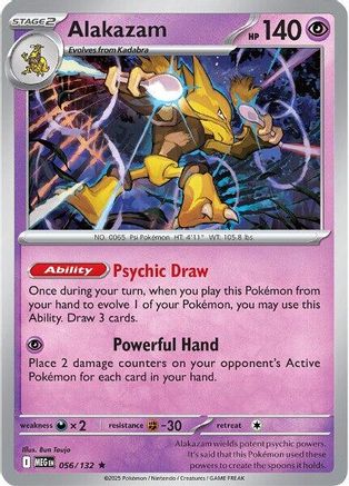 Alakazam (56) Holofoil - Mega Evolution