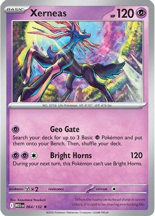Xerneas (64) Holofoil - Mega Evolution